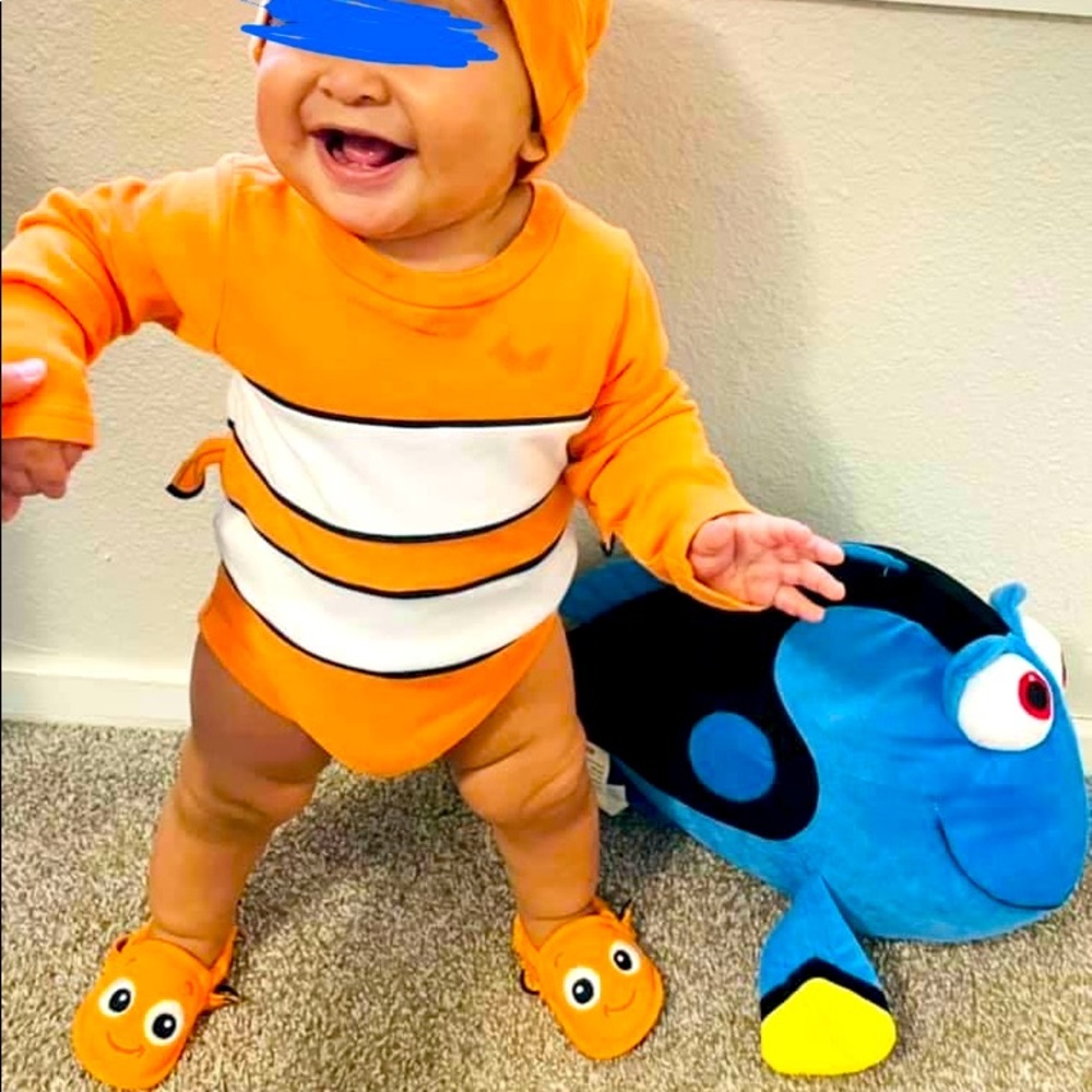 Finding Nemo Baby Costume Bodysuit & Hat 18-24 M